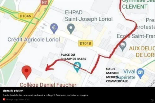 Une deuxième pétition citoyenne à propos du Champ de Mars Loriol
