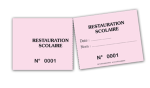 ticket de cantine